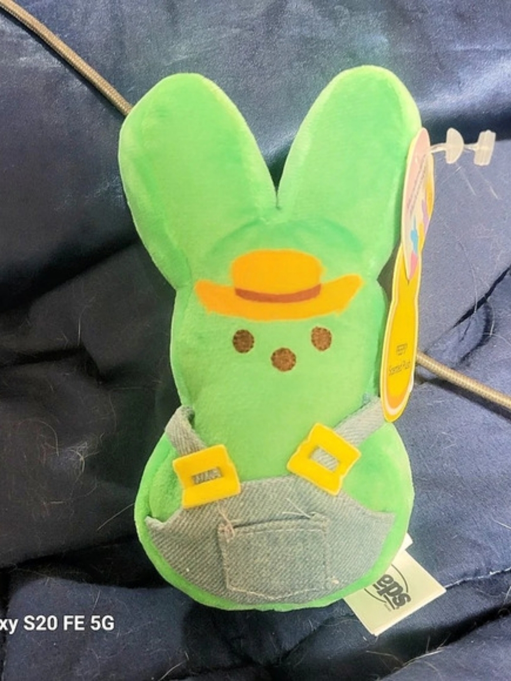 Peeps Green Plush Toy NWT
